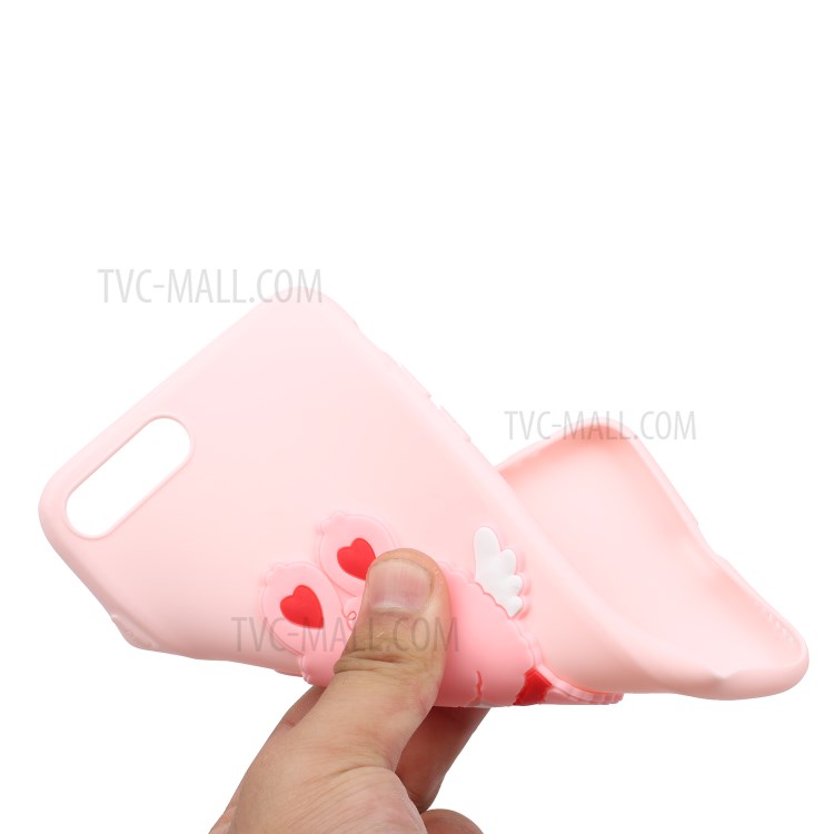 Animal Logo Decor TPU Phone Case Cover for Apple iPhone 7 Plus/8 Plus 5.5 inch - Cupid-4