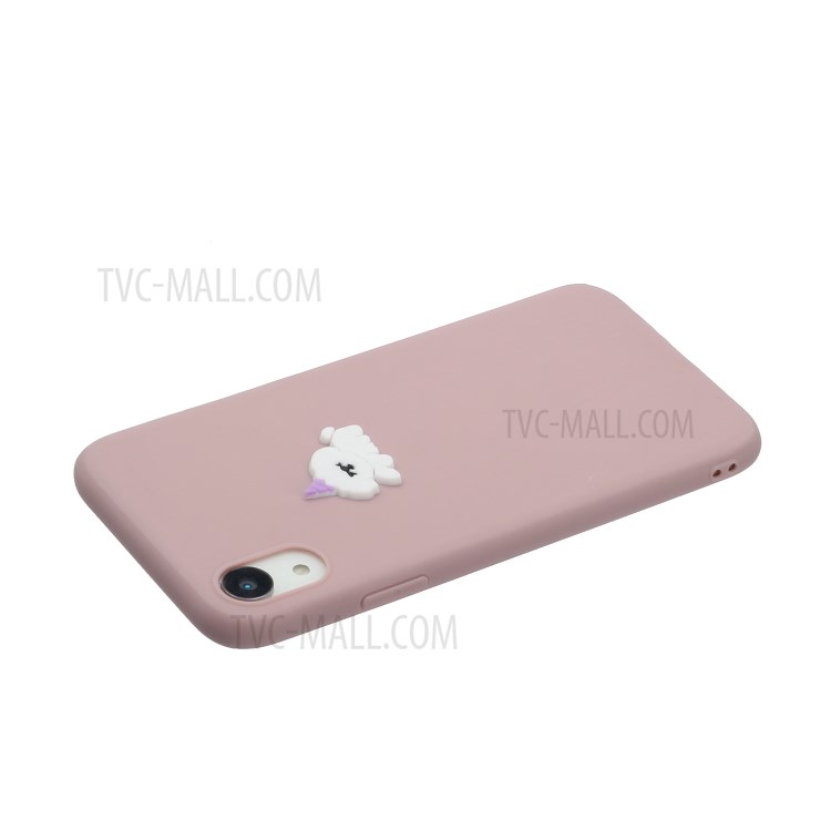 Coperchio Della Custodia Del Telefono TPU Per Decori Del Logo Animale Per Apple Iphone XR 6,1 Pollici - Cane-3