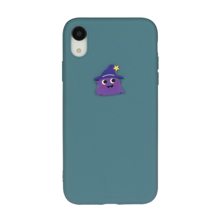 Animal Logo Decor TPU Phone Case Cover for Apple iPhone XR 6.1 inch - Wizard-1