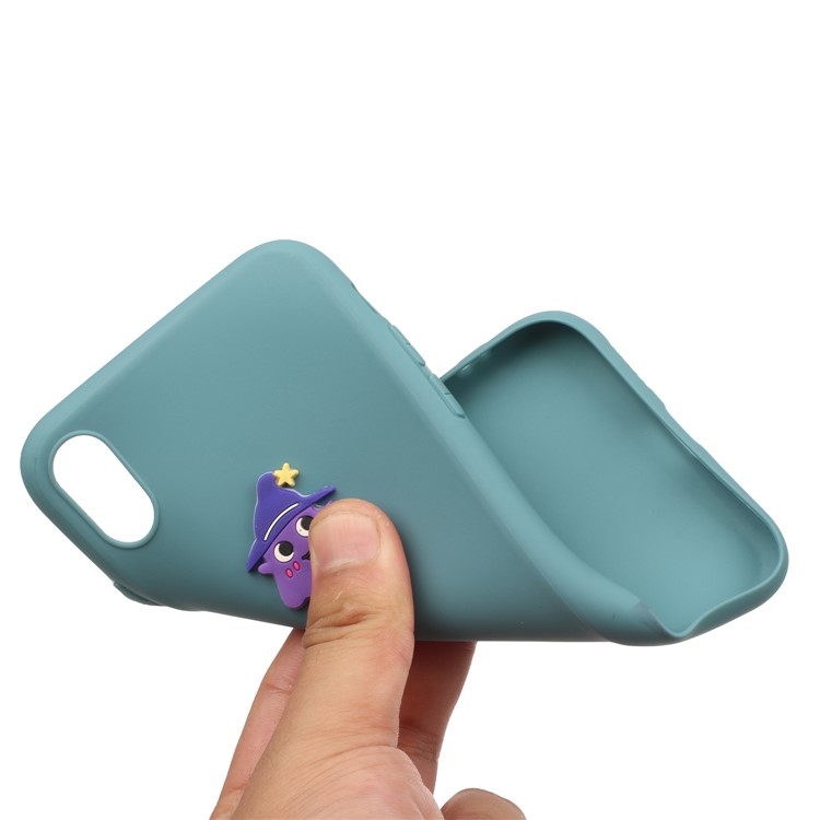Animal Logo Decor TPU Phone Case Cover for Apple iPhone XR 6.1 inch - Wizard-4
