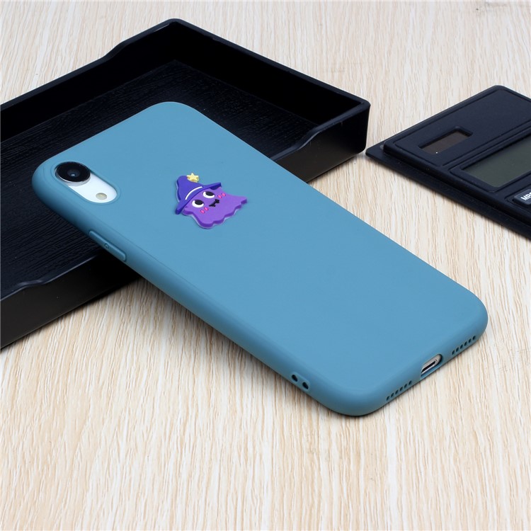 Animal Logo Decor TPU Phone Case Cover for Apple iPhone XR 6.1 inch - Wizard-5