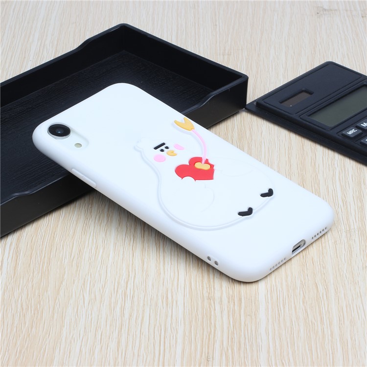 Animal Logo Decor TPU Phone Case Cover for Apple iPhone XR 6.1 inch - Chick-5