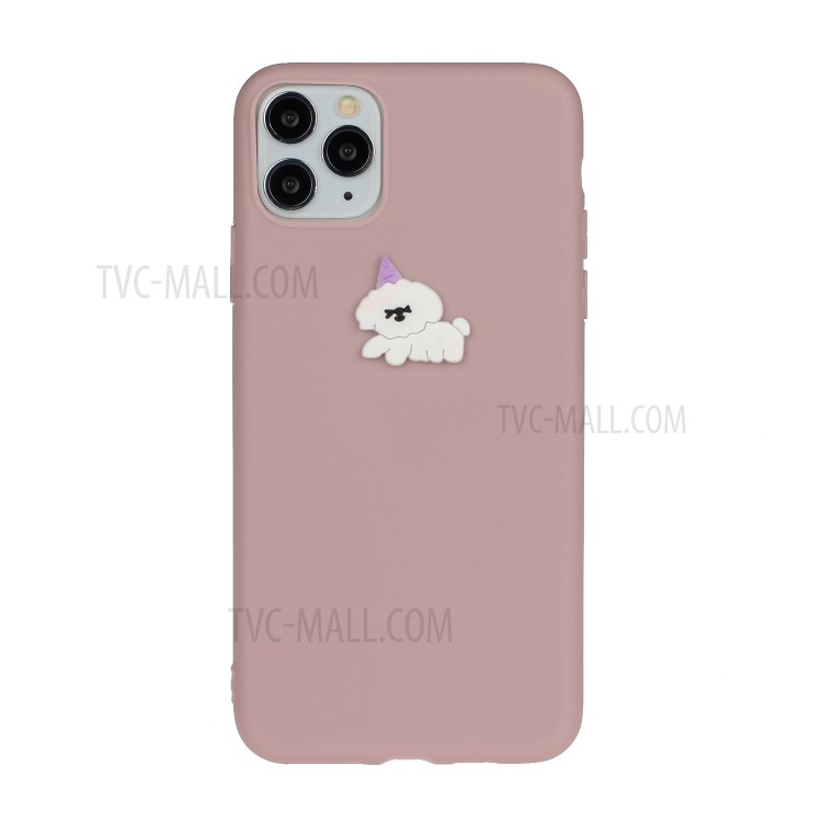 Animal Logo Decor TPU Phone Cover for Apple iPhone 11 Pro 5.8 inch - Dog-1