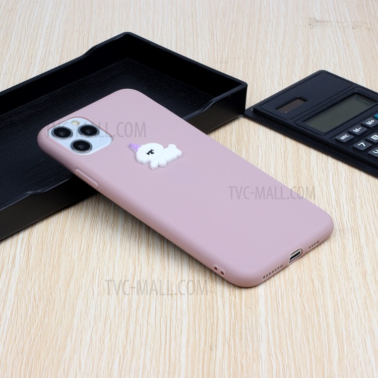 Animal Logo Decor TPU Phone Cover for Apple iPhone 11 Pro 5.8 inch - Dog-5