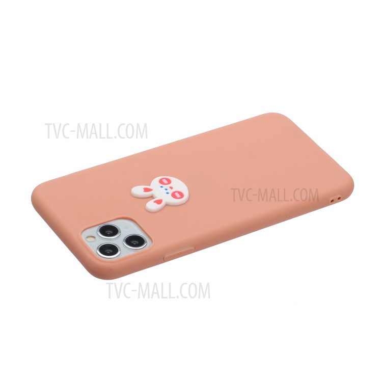Animal Logo Decor TPU Phone Cover for Apple iPhone 11 Pro 5.8 inch - Rabbit Head-3