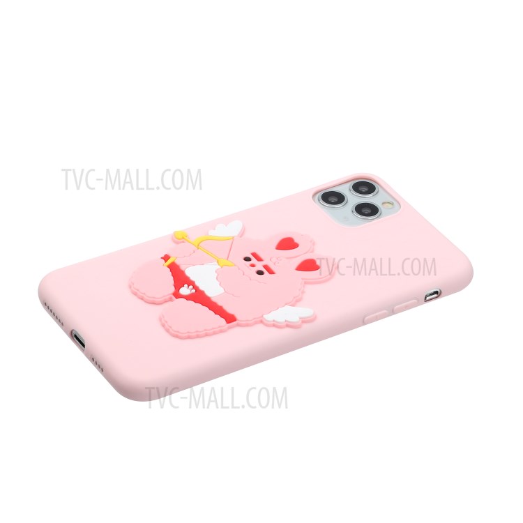 Animal Logo Decor TPU Phone Cover for Apple iPhone 11 Pro 5.8 inch - Cupid-2