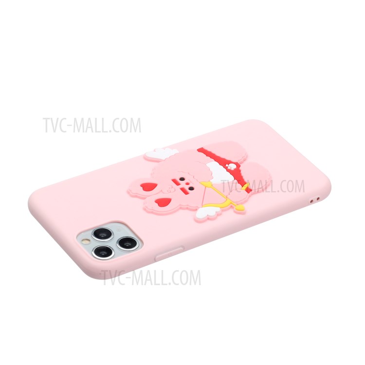 Animal Logo Decor TPU Phone Cover for Apple iPhone 11 Pro 5.8 inch - Cupid-3