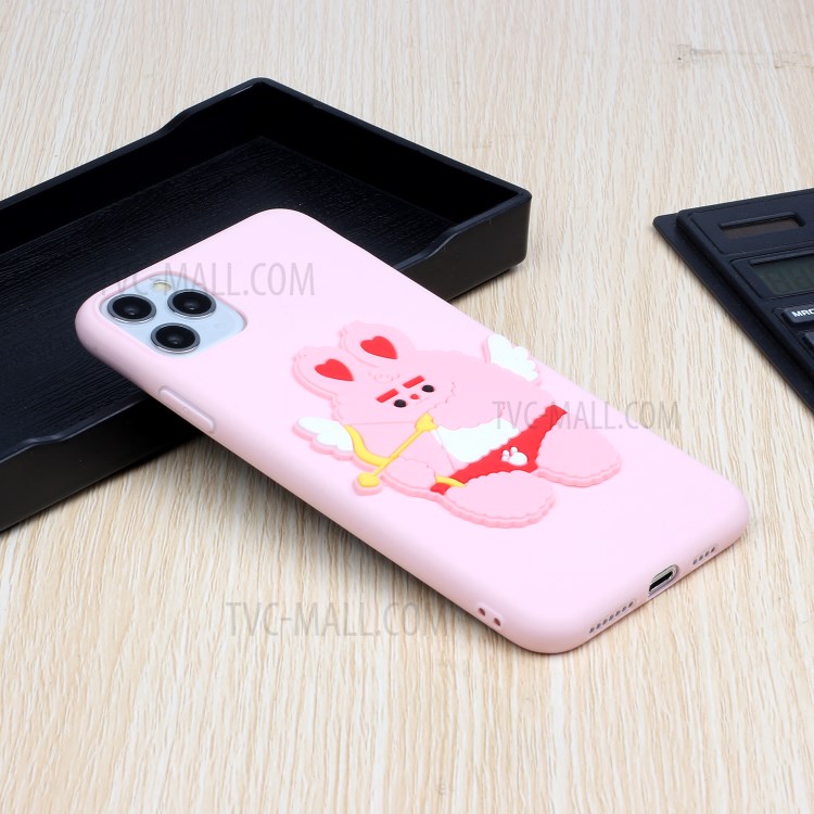 Animal Logo Decor TPU Phone Cover for Apple iPhone 11 Pro 5.8 inch - Cupid-5