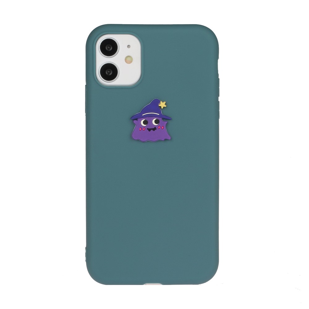 Animal Logo Decor TPU Phone Case Shell for Apple iPhone 11 6.1 inch - Wizard-1