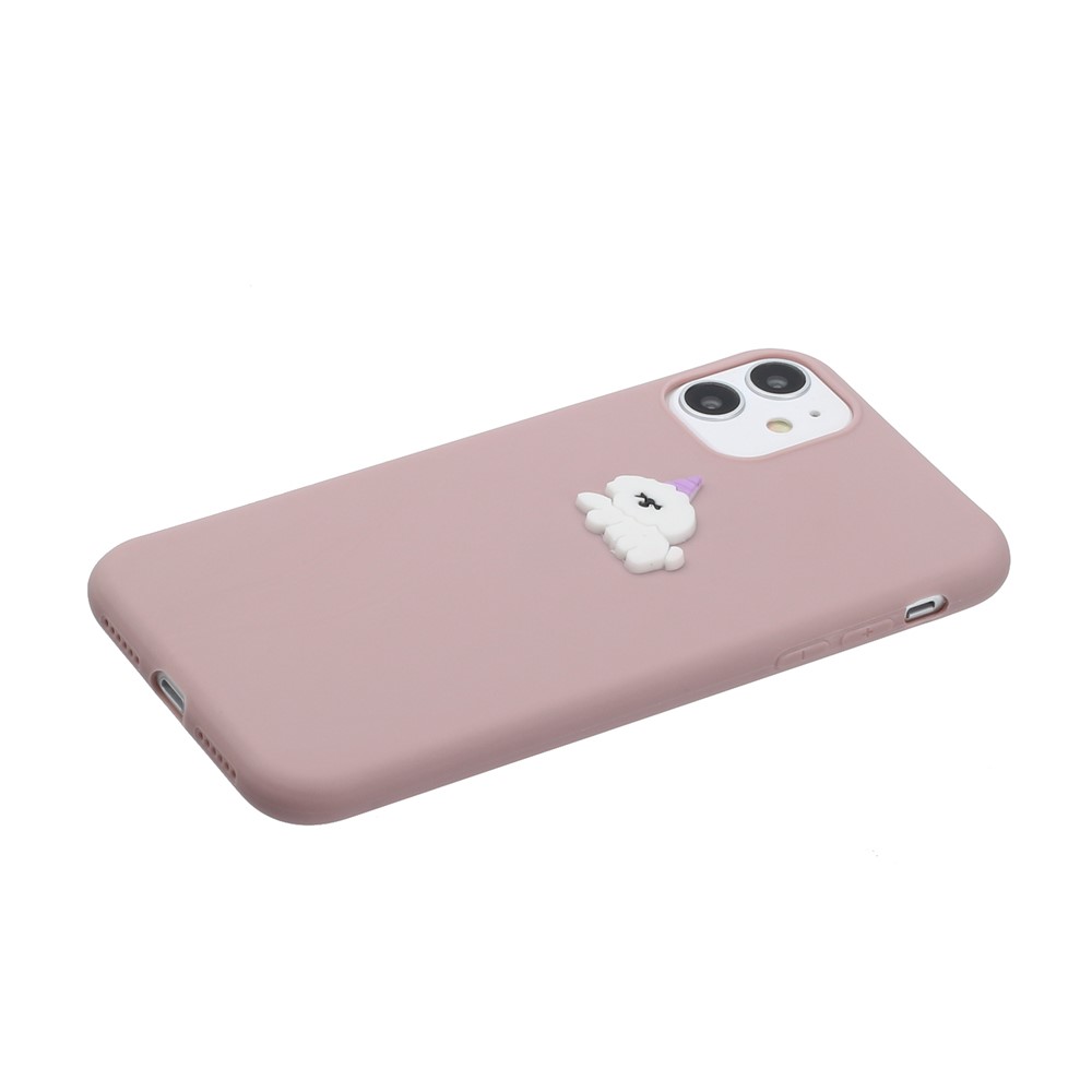 Animal Logo Decor TPU Phone Case Shell for Apple iPhone 11 6.1 inch - Dog-2