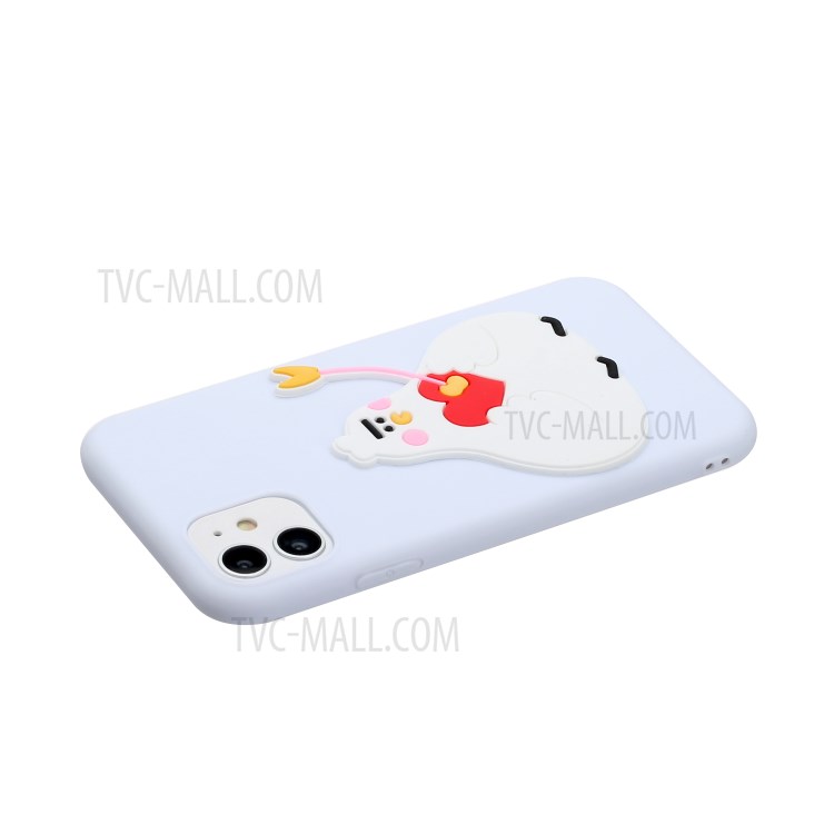 Animal Logo Decor TPU Phone Case Shell for Apple iPhone 11 6.1 inch - Chick-3