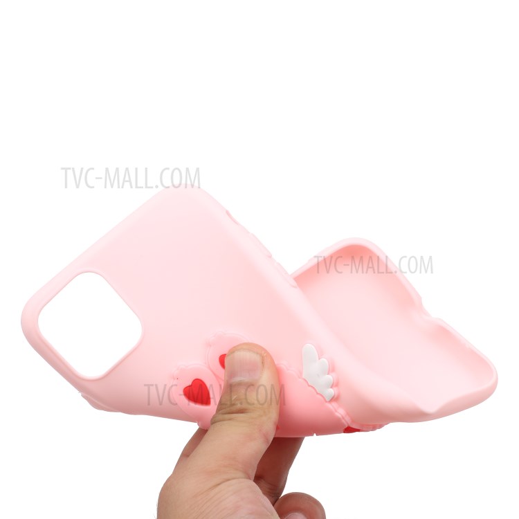 Animal Logo Decor TPU Phone Case Shell for Apple iPhone 11 6.1 inch - Cupid-4