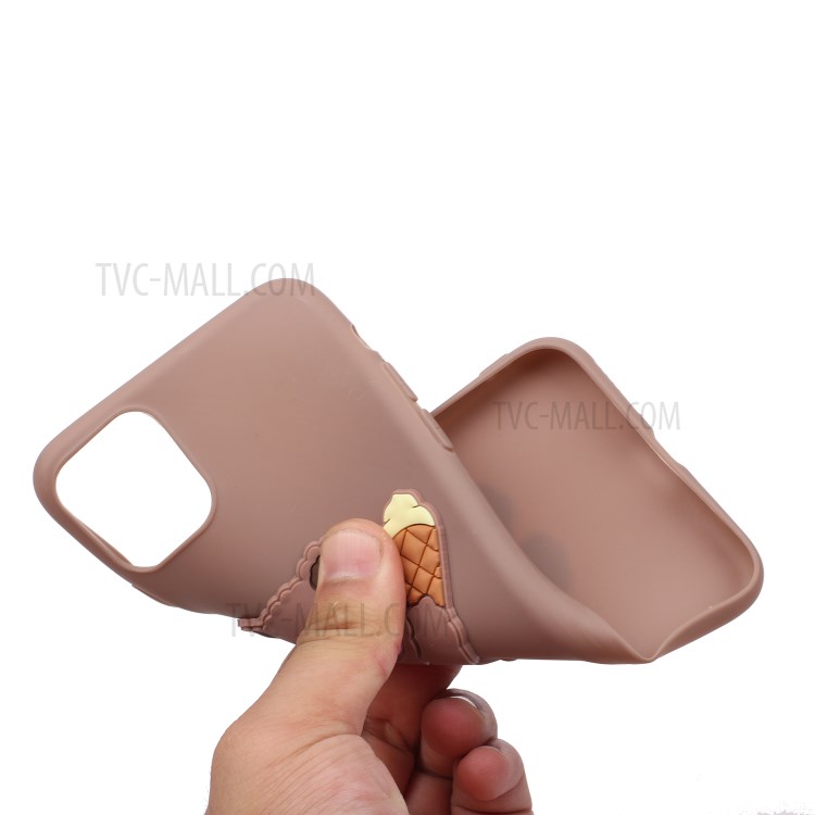 Animal Logo Decor TPU Phone Case Shell for Apple iPhone 11 6.1 inch - Bear-4