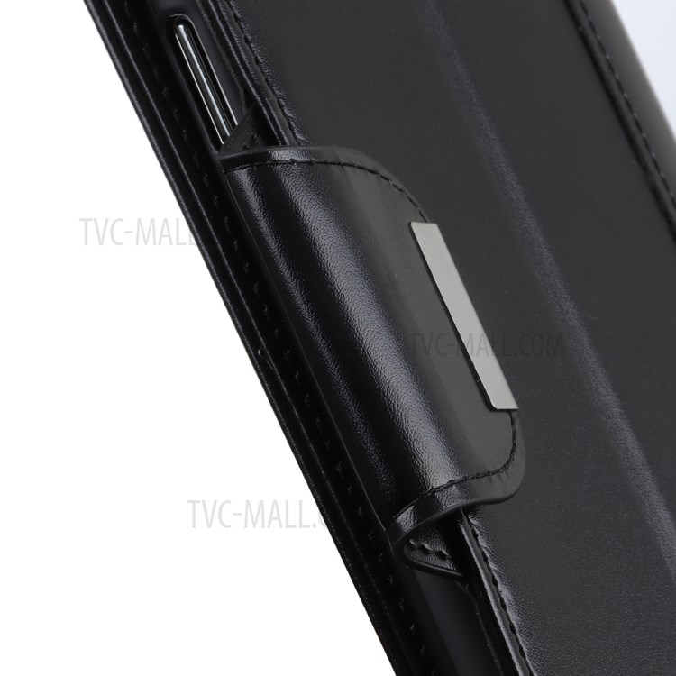 Wallet Stand PU Leather Flip Case for iPhone 12 Pro Max 6.7 inch - Black-10