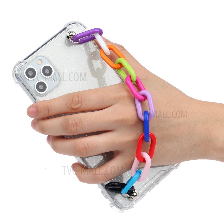 Chain Bracelet Style Soft TPU Mobile Phone Case for iPhone 11 Pro 5.8 inch - Colorful Chain-5