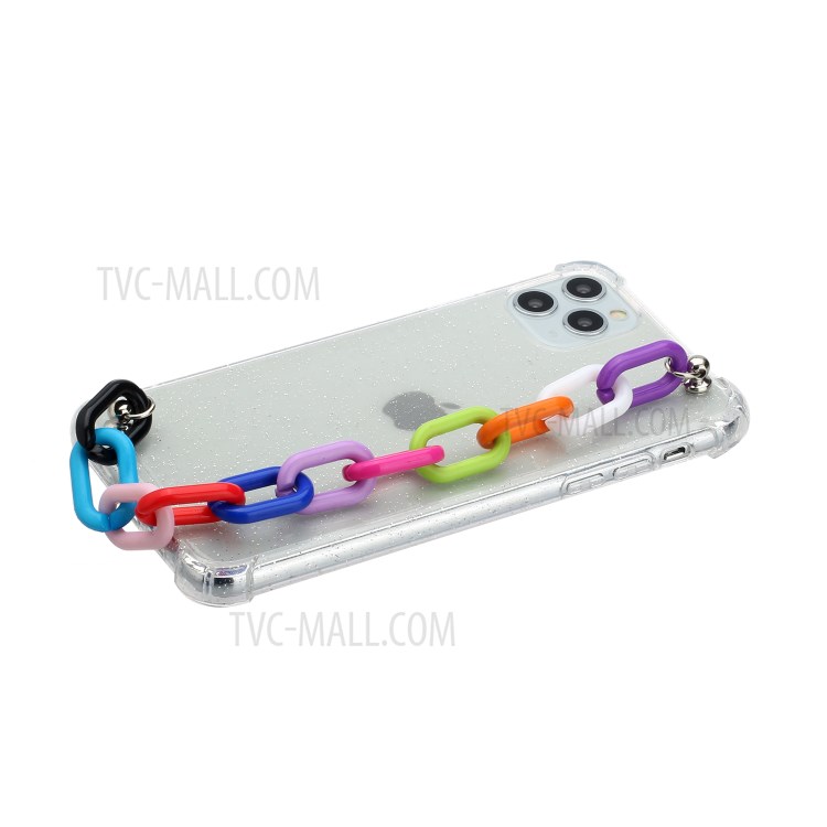 Soft TPU Phone Case with Cute Bracelet for iPhone 11 Pro Max 6.5-inch - Colorful Chain-2
