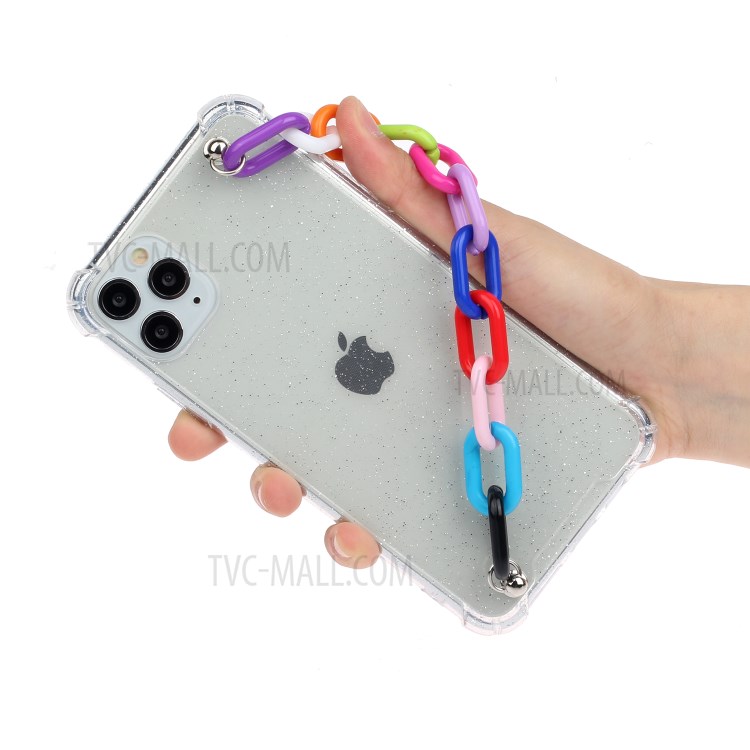 Soft TPU Phone Case with Cute Bracelet for iPhone 11 Pro Max 6.5-inch - Colorful Chain-4