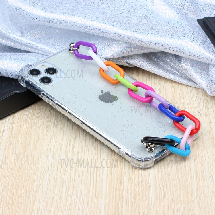 Soft TPU Phone Case with Cute Bracelet for iPhone 11 Pro Max 6.5-inch - Colorful Chain-6