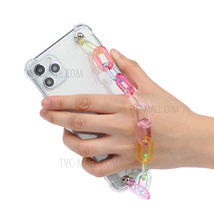 Soft TPU Phone Case with Cute Bracelet for iPhone 11 Pro Max 6.5-inch - Transparent Chain-5