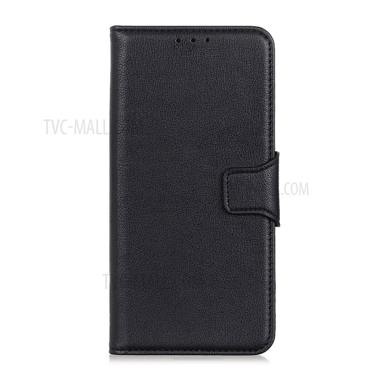 Litchi Skin Leather Wallet Case for iPhone 12 Pro Max 6.7 inch - Black-2