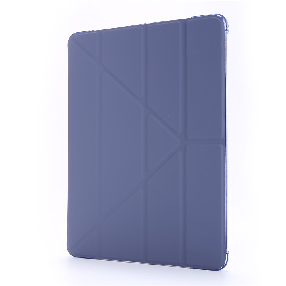 Deformable Stand Leather Smart Tablet Case for iPad 9.7-inch (2018) - Purple-2