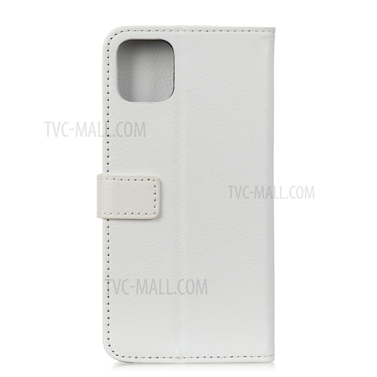 Litchi Texture Wallet Stand Leather Case for iPhone 12 Pro Max 6.7 inch - White-3