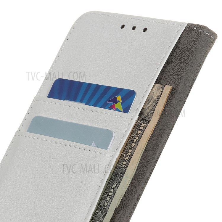 Litchi Texture Wallet Stand Leather Case for iPhone 12 Pro Max 6.7 inch - White-9