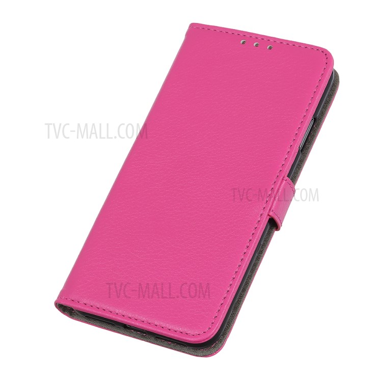 Litchi Texture Wallet Stand Leather Case for iPhone 12 Pro Max 6.7 inch - Rose-7
