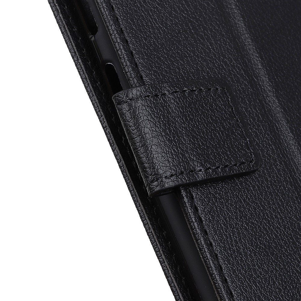 Litchi Texture Cool Leather Protection Case for iPhone 12 Pro Max 6.7 inch - Black-8