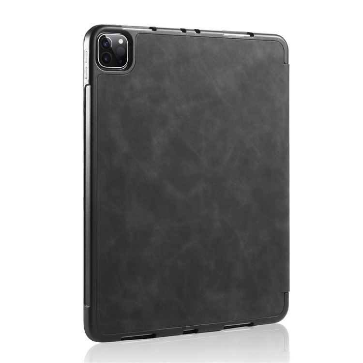 DG.MING See Series Auto Wake & Sleep Leather Phone Case for Apple iPad Pro 11-inch (2020)/(2018) - Black-8