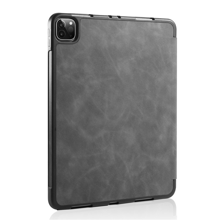 DG.MING See Series Auto Wake & Sleep Leather Phone Case for Apple iPad Pro 11-inch (2020)/(2018) - Grey-7
