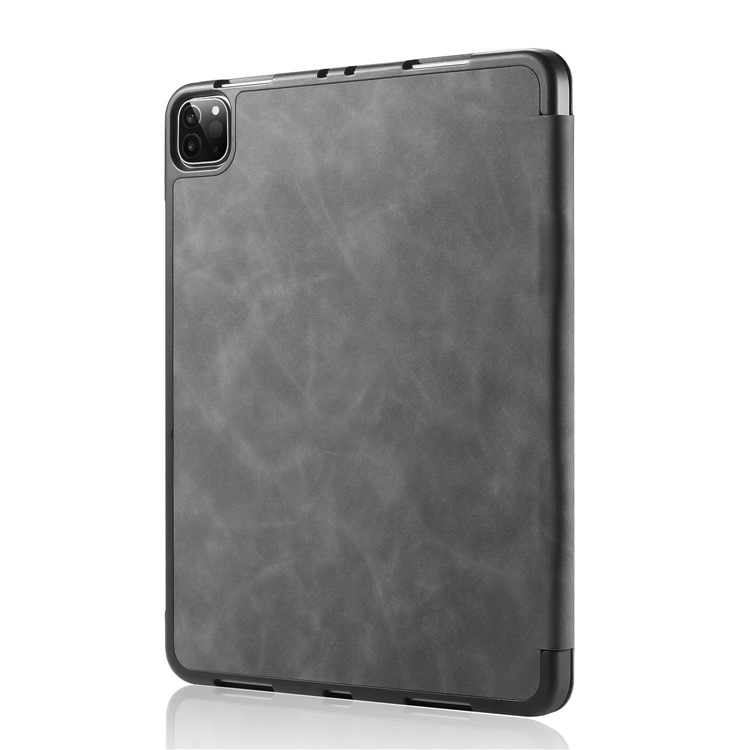 DG.MING See Series Auto Wake & Sleep Leather Phone Case for Apple iPad Pro 11-inch (2020)/(2018) - Grey-9