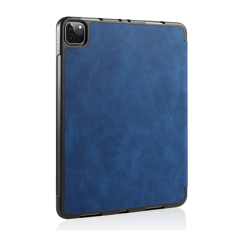 DG.MING See Series Auto Wake & Sleep Leather Phone Case for Apple iPad Pro 11-inch (2020)/(2018) - Blue-7