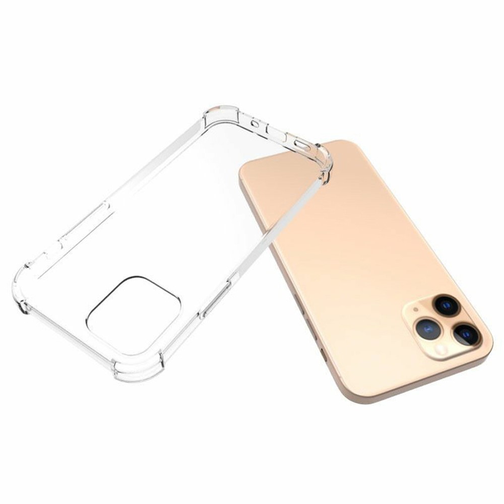 Shockproof Anti-slip Transparent TPU Phone Case for Apple iPhone 12 mini-2