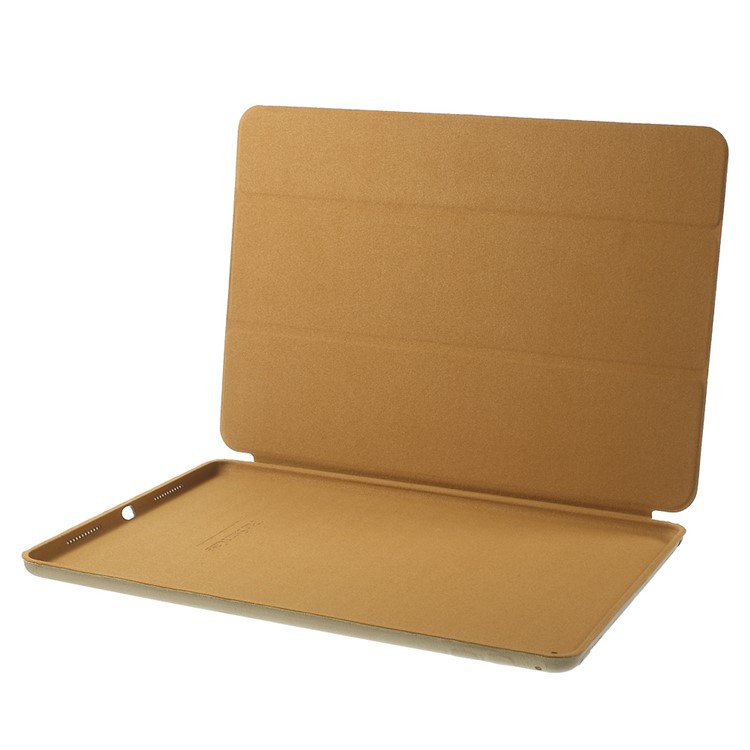 Tri-fold Stand Smart Leather Case Protector for iPad Pro 9.7 inch - Gold-9
