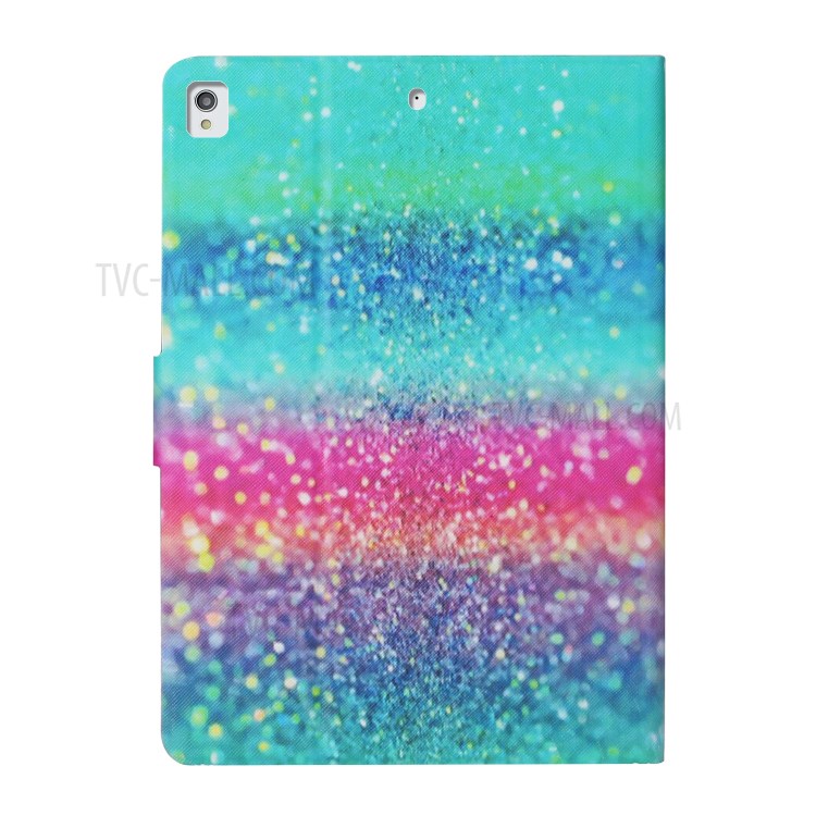 Pattern Printing Card Slots Stand Flip Leather Case for iPad 10.2 (2019)/Air 10.5 inch (2019)/Pro 10.5-inch (2017) - Glittery Elements-3