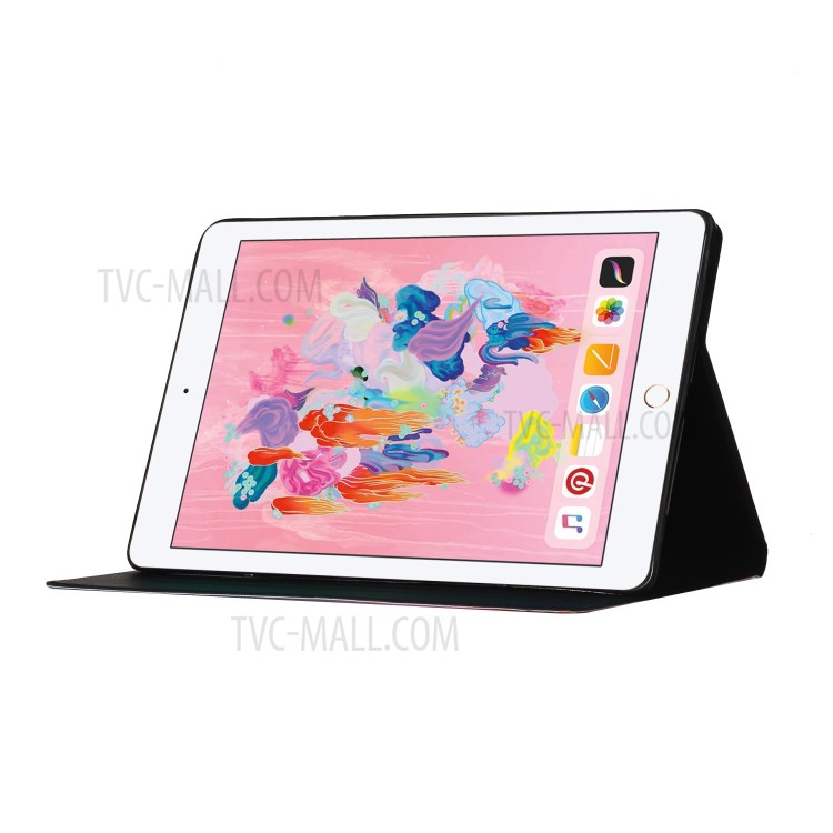 Pattern Printing Card Slots Stand Flip Leather Case for iPad 10.2 (2019)/Air 10.5 inch (2019)/Pro 10.5-inch (2017) - Glittery Elements-6