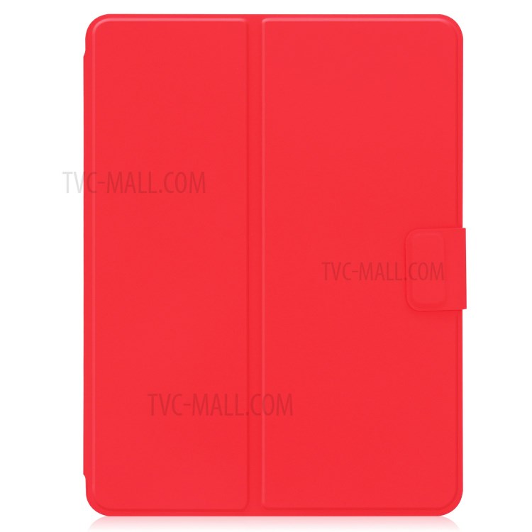 PU Leather Stand Tablet Case with Pen Slot for Apple iPad 9.7-inch (2018)/(2017) - Red-3