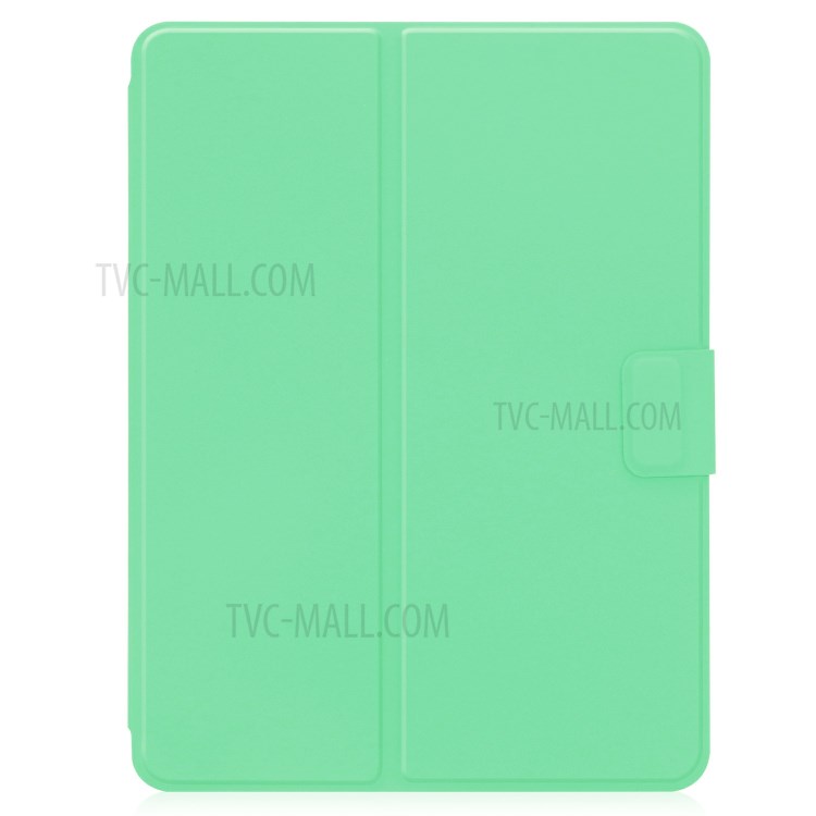 PU Leather Stand Tablet Case with Pen Slot for Apple iPad 9.7-inch (2018)/(2017) - Green-3