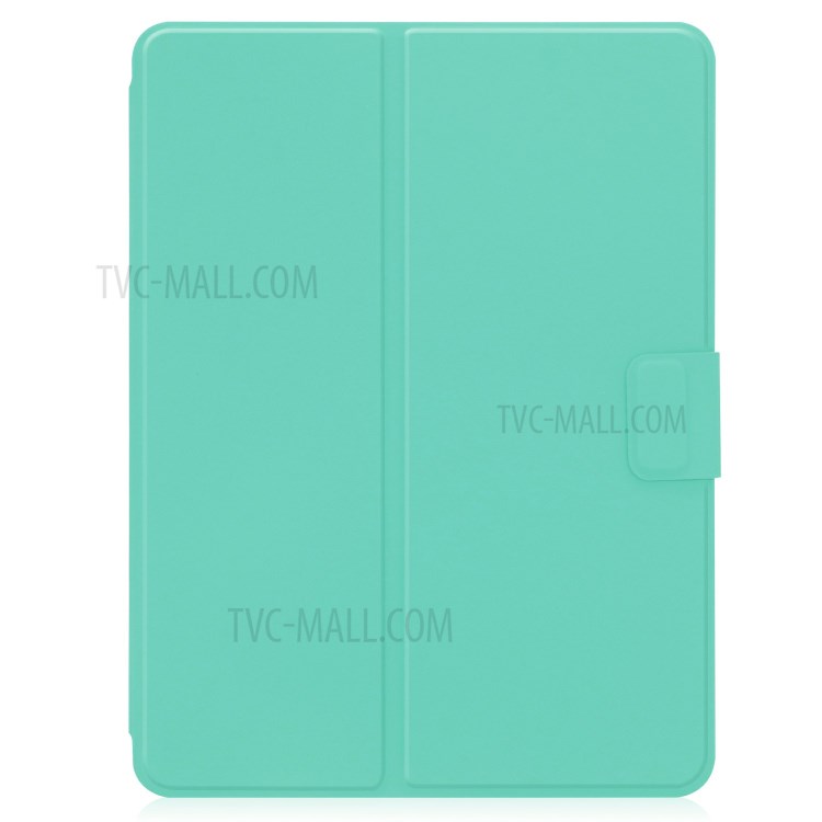 PU Leather Stand Tablet Case with Pen Slot for Apple iPad 9.7-inch (2018)/(2017) - Cyan-3