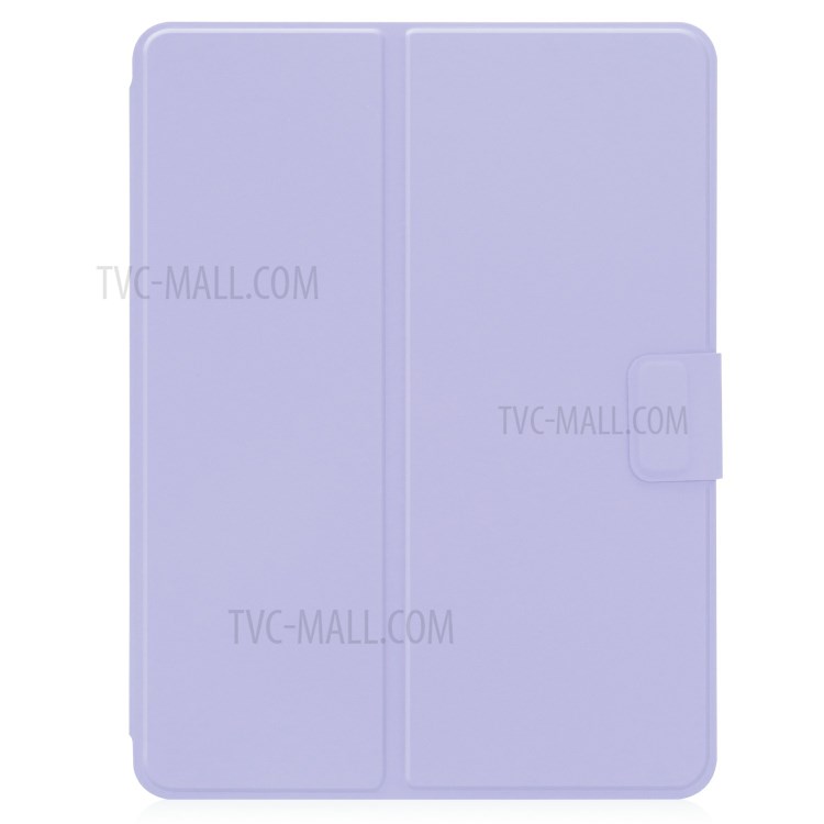 PU Leather Stand Tablet Case with Pen Slot for Apple iPad 9.7-inch (2018)/(2017) - Purple-3
