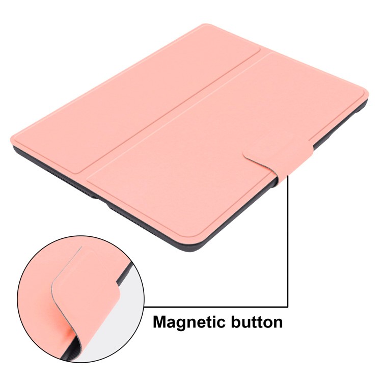 PU Leather Stand Tablet Protective Case with Pen Slot for Apple iPad 10.2 (2019) - Gold-6