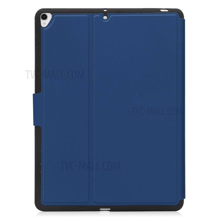 PU Leather Stand Tablet Protective Case with Pen Slot for Apple iPad 10.2 (2019) - Blue-2