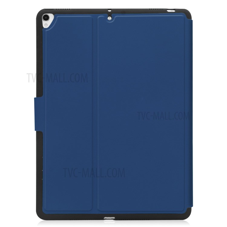 PU Leder Stand Tablet Schutzhülle Mit Stiftschlitz Für Apple Ipad 10.2 (2021)/(2020)/(2019) - Blau-2