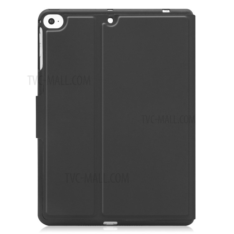 PU Leather Stand Tablet Protective Cover with Pen Slot for Apple iPad Mini (2019) 7.9 inch/Mini 4 - Black-2