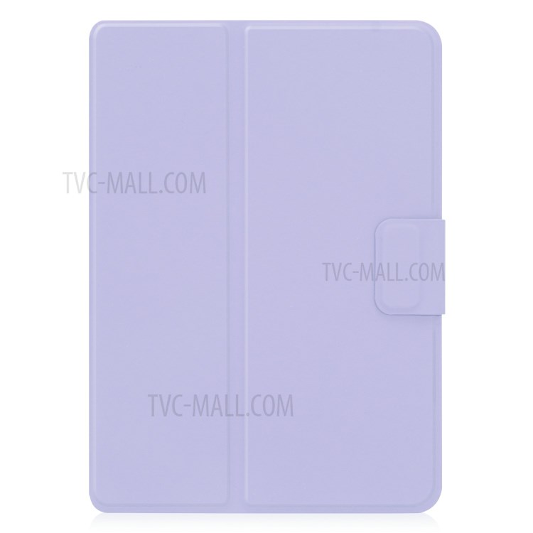 PU Leather Stand Pablest Cover с Слотом Для Ручки Для Apple Ipad Mini (2019) 7,9 Дюйма/мини -4 - Пурпурный-3