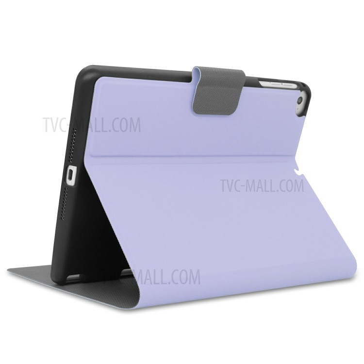 PU Leather Stand Tablet Protective Cover with Pen Slot for Apple iPad Mini (2019) 7.9 inch/Mini 4 - Purple-5