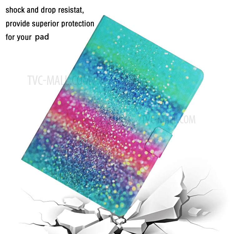 Pattern Printing Card Slots Stand Flip Leather Protective Cover for iPad Pro 11-inch (2020)/(2018) - Glitterfy Elements-5