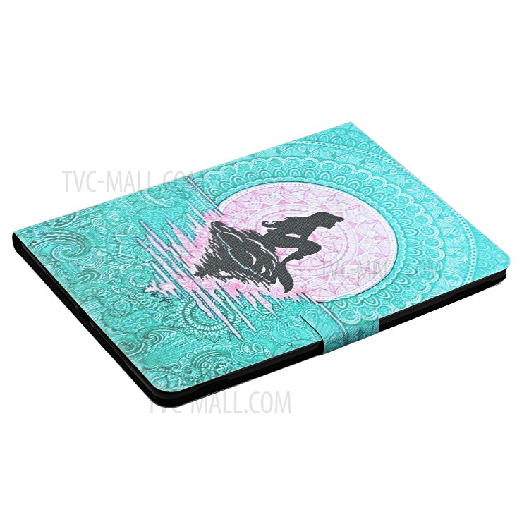 Pattern Printing Card Slots Stand Flip Leather Protective Cover for iPad Pro 11-inch (2020)/(2018) - Girl-4