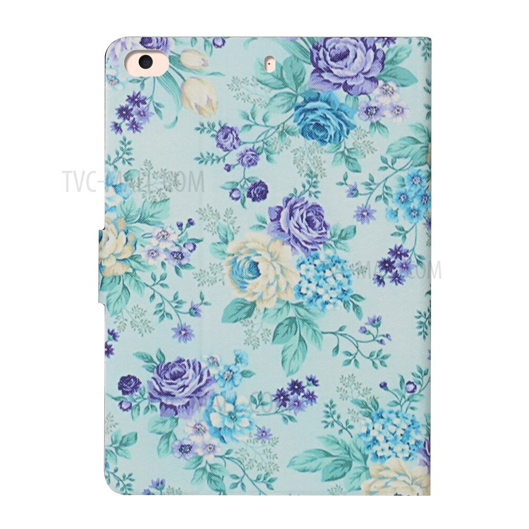 Fiore Modello Stampa Guscio Basamento Tavoletta Supporto Di Carta Per Ipad Mini (2019) 7.9 Pollici / 4/3/2/1 - Fiore Vivido-3
